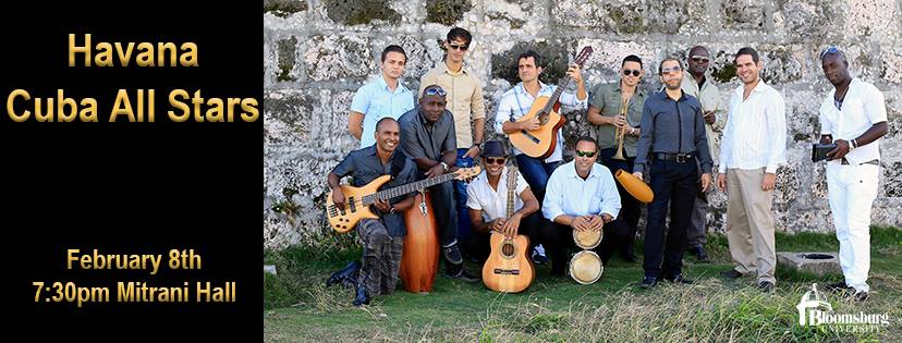 Warm up with the music and dance stylings of the Havana Cuba All-Stars