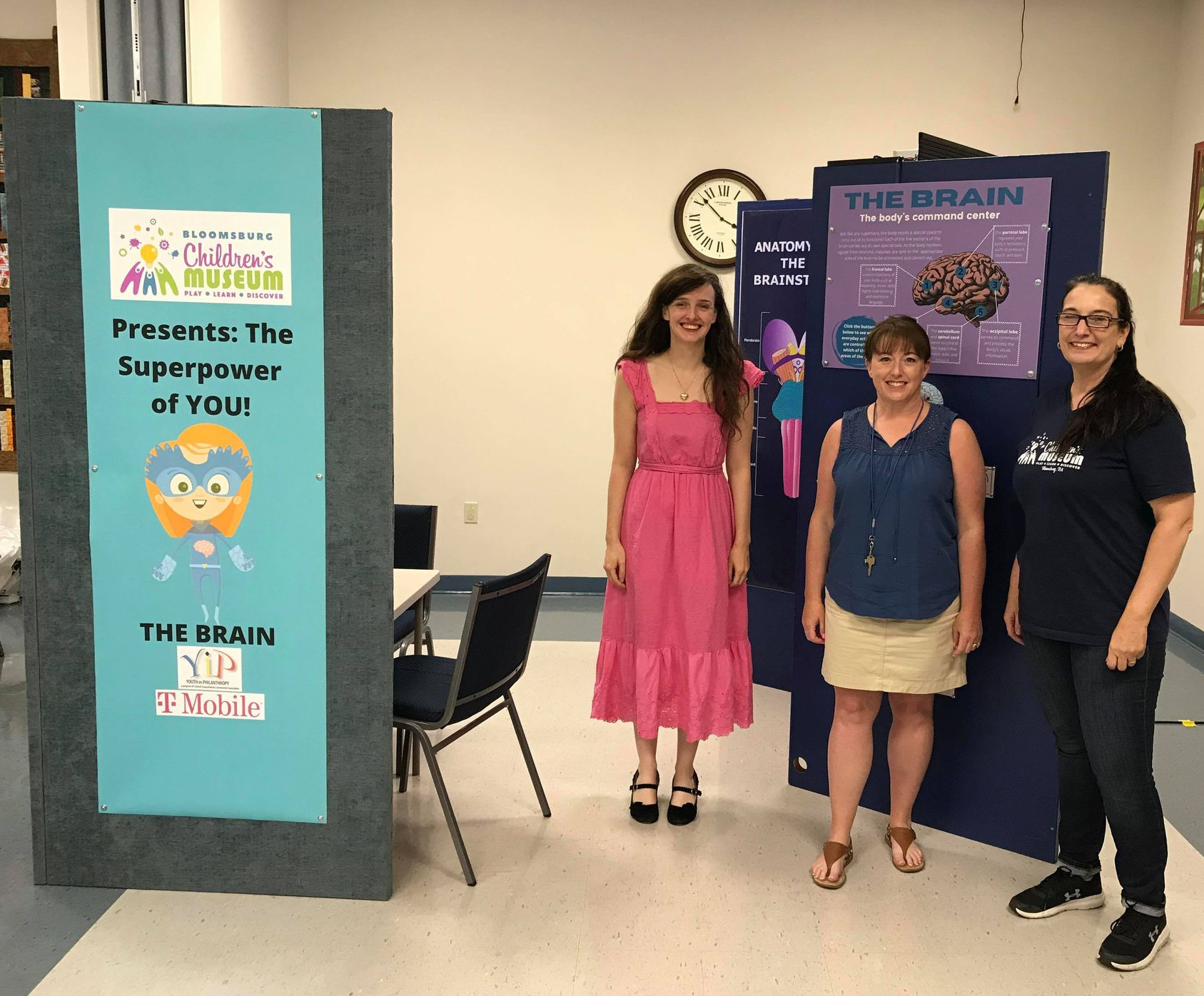 The Bloomsburg Children’s Museum, in partnership with the McBride Library and United in Recovery, recently partnered to provide a pop-up exhibit in Berwick.