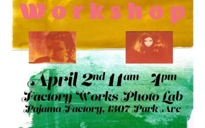 Gum Bi-Chromate Workshop Factory Works Photo Lab Sunday, April 2 nd 11am – 4pm