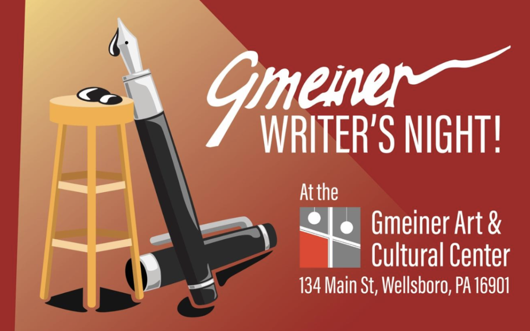 WRITERS OPEN MIC NIGHTS at The Gmeiner Art & Cultural Center