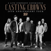 Rush Concerts presents: Casting Crowns 20th ANNIVERSARY TOUR is coming to  the CAC April 12! 