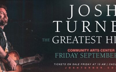 Josh Turner returns to the CAC on Friday, September 27!
